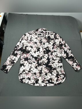 Banana Republic Parker Blouse Women's Medium Long Sleeve Button Down Shirt
